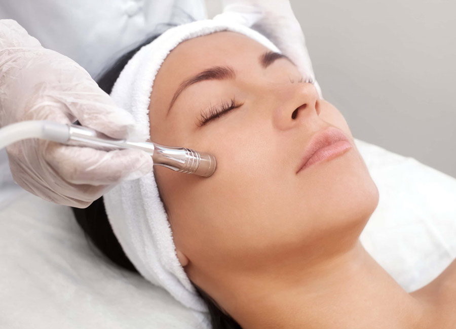 Microdermabrasion treatment at the irvin skin treatment